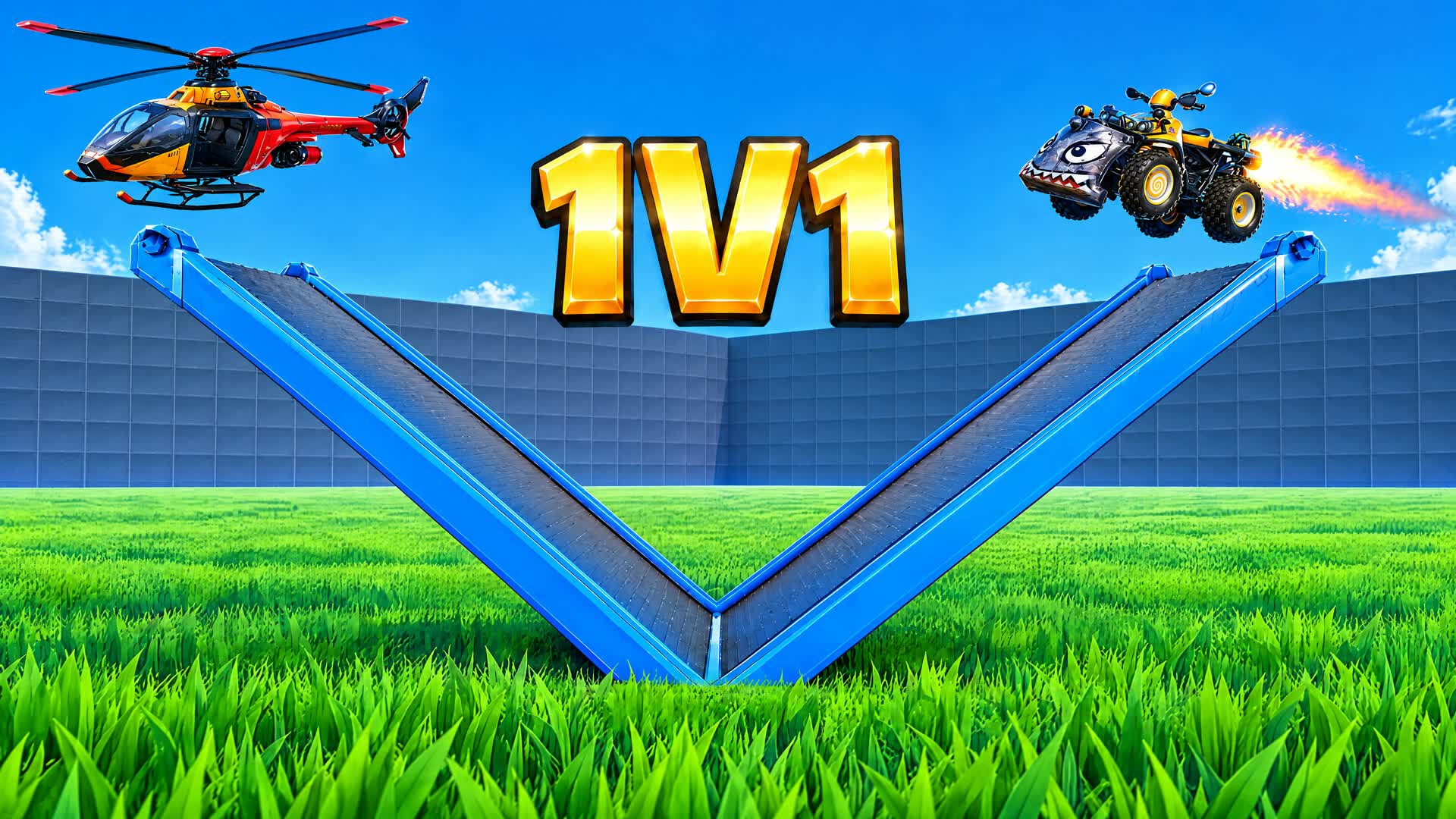 CRAVE 1V1 FFA ALL GUNS & CARS