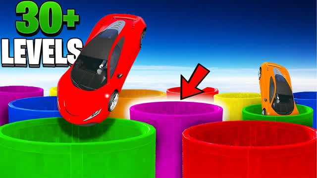 🌈SUPER CAR PARCOUR|30+🌈