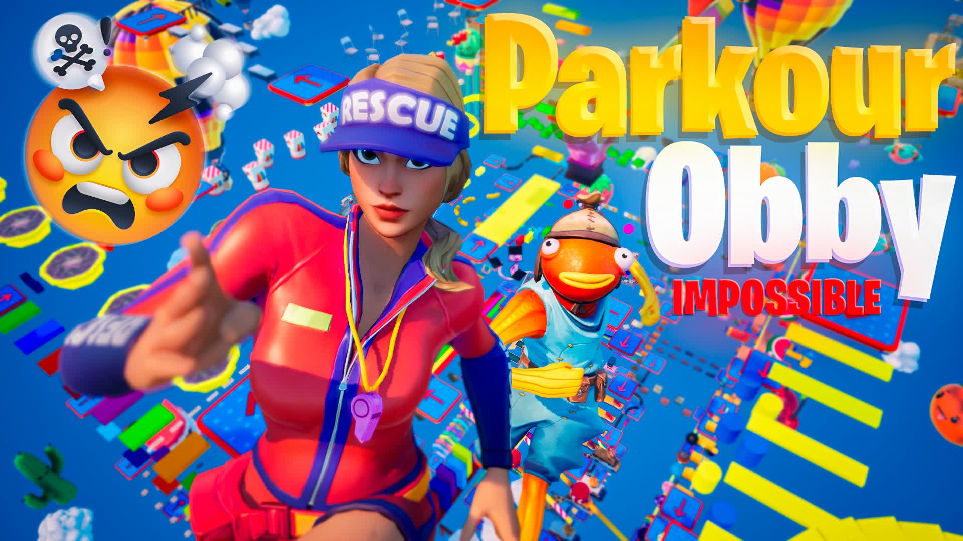 パルクール・オビー: IMPOSSIBLEモード 🤬💢