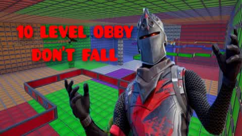 OBBY: 10 LEVEL DON'T FALL🌈
