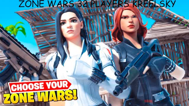 ZONE WARS 32 PLAYERS KREELSKY HALLOWEEN