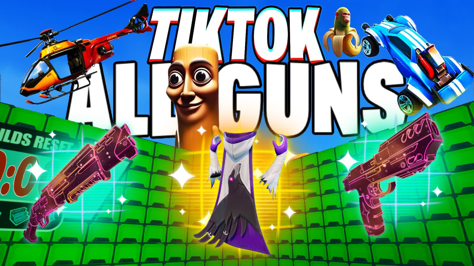 🐭TIKTOK⭐️ ALL WEAPONS & VEHICLES 1V1