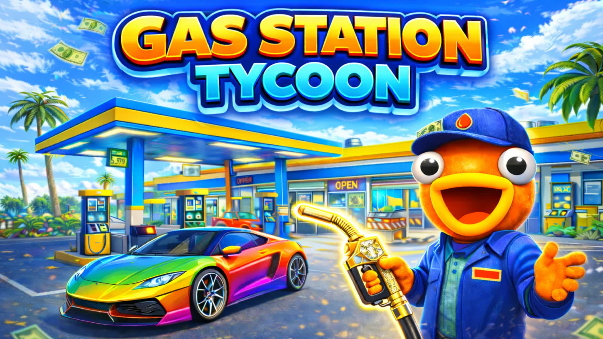 GAS STATION TYCOON - fortnite