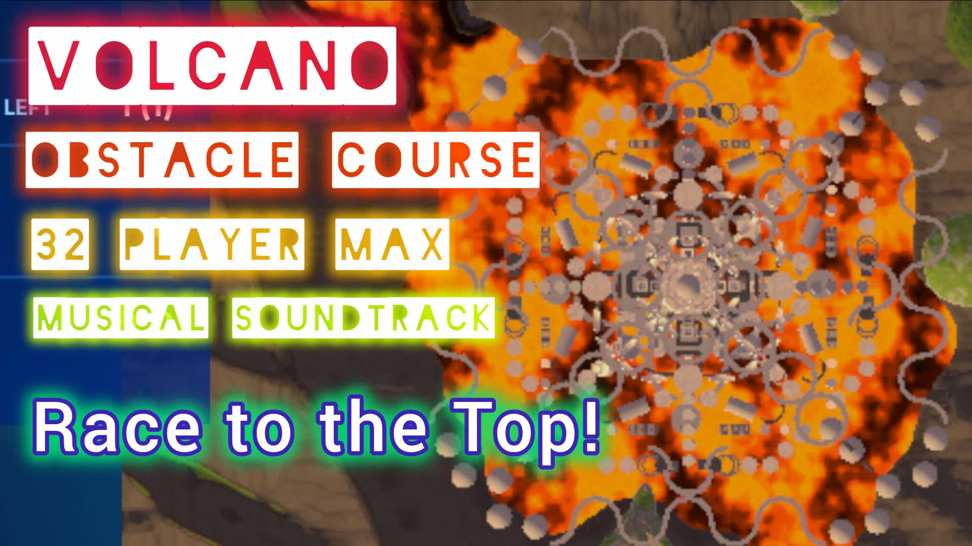 火山アスレチックコース