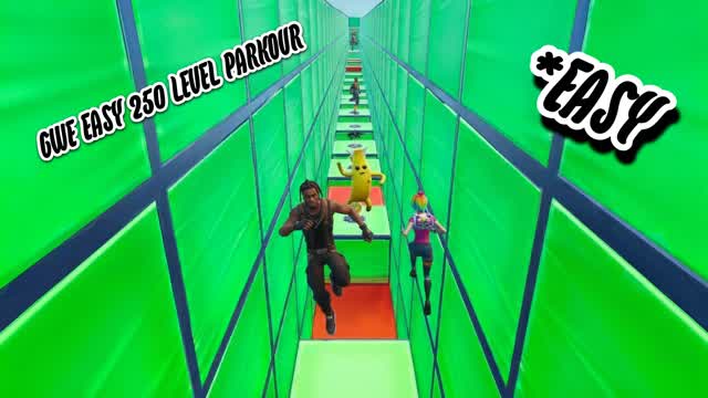 gwe easy 250 level Parkour