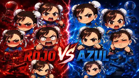 RED VS BLUE GG22