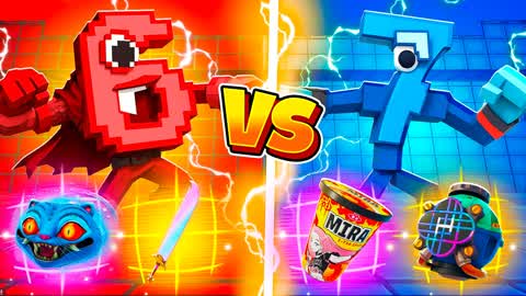 SIX VS SEVEN 🔴🔵