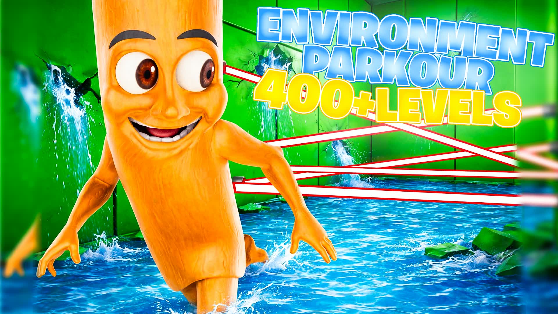 PARKOUR 400+ EASY [ENVIRONMENT] 🌊⛰️