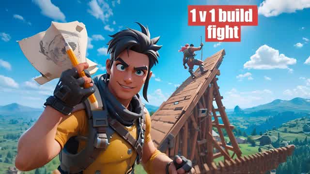 1 v 1 Build Fight all weapons.