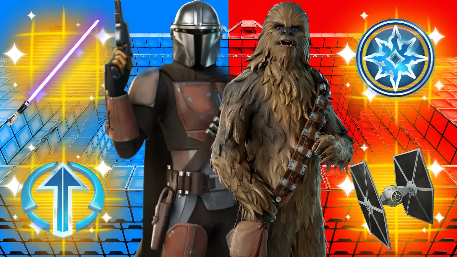 🔴RED VS BLUE🔵 STAR WARS⭐ MANDALORIAN