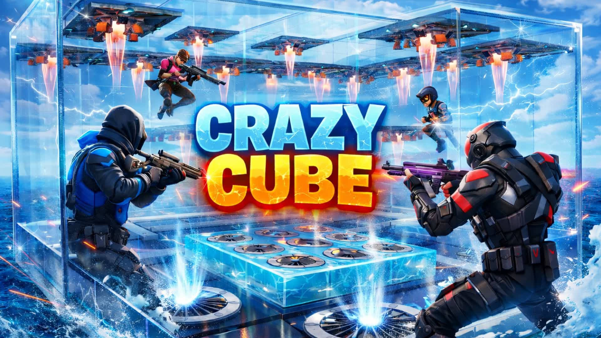 CRAZY CUBE by GEZUPPE | ONE SHOT GUNGAME