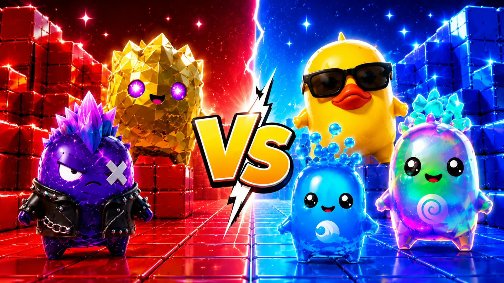 COLOR PETS 🌈💎 RED VS BLUE