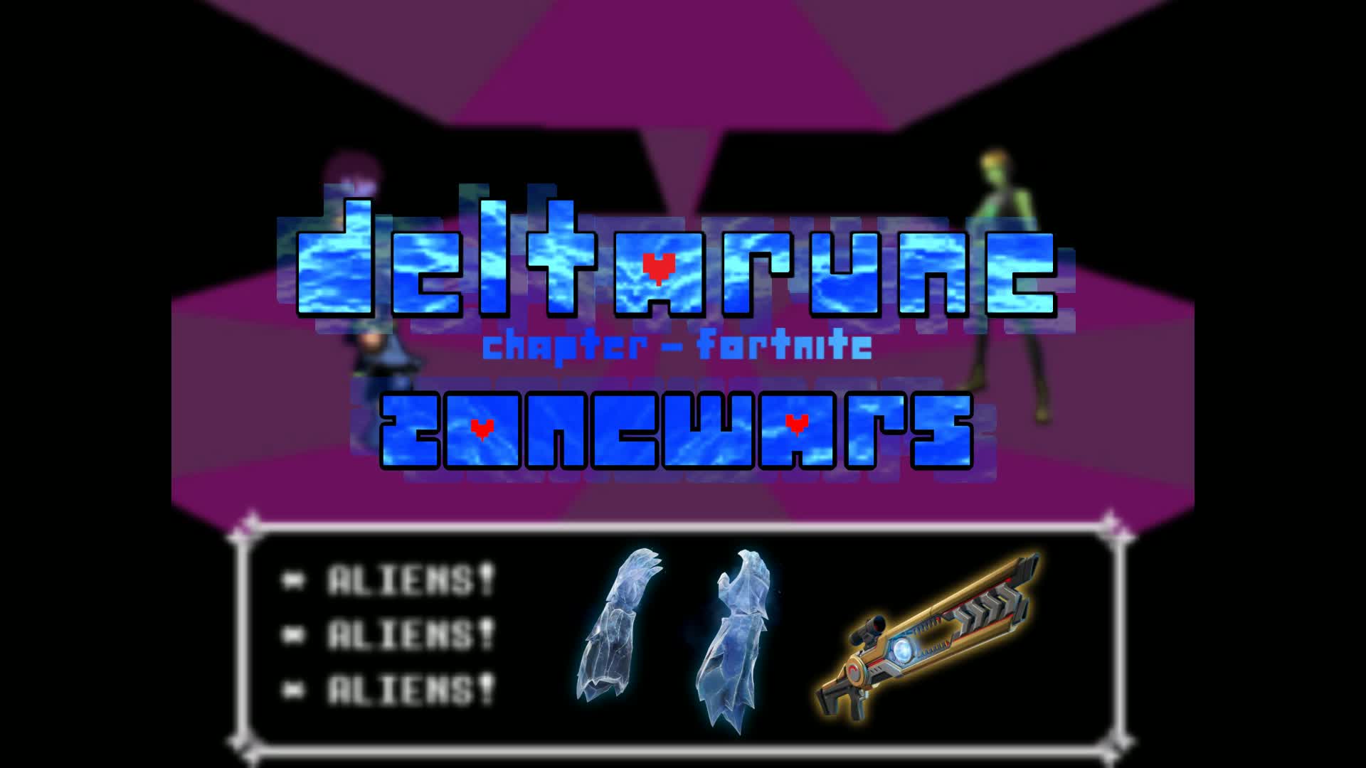 DELTARUNE HOMETOWN - ZONE WARS [BUILDS]