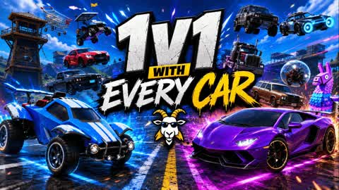 1v1 with every cars and guns!