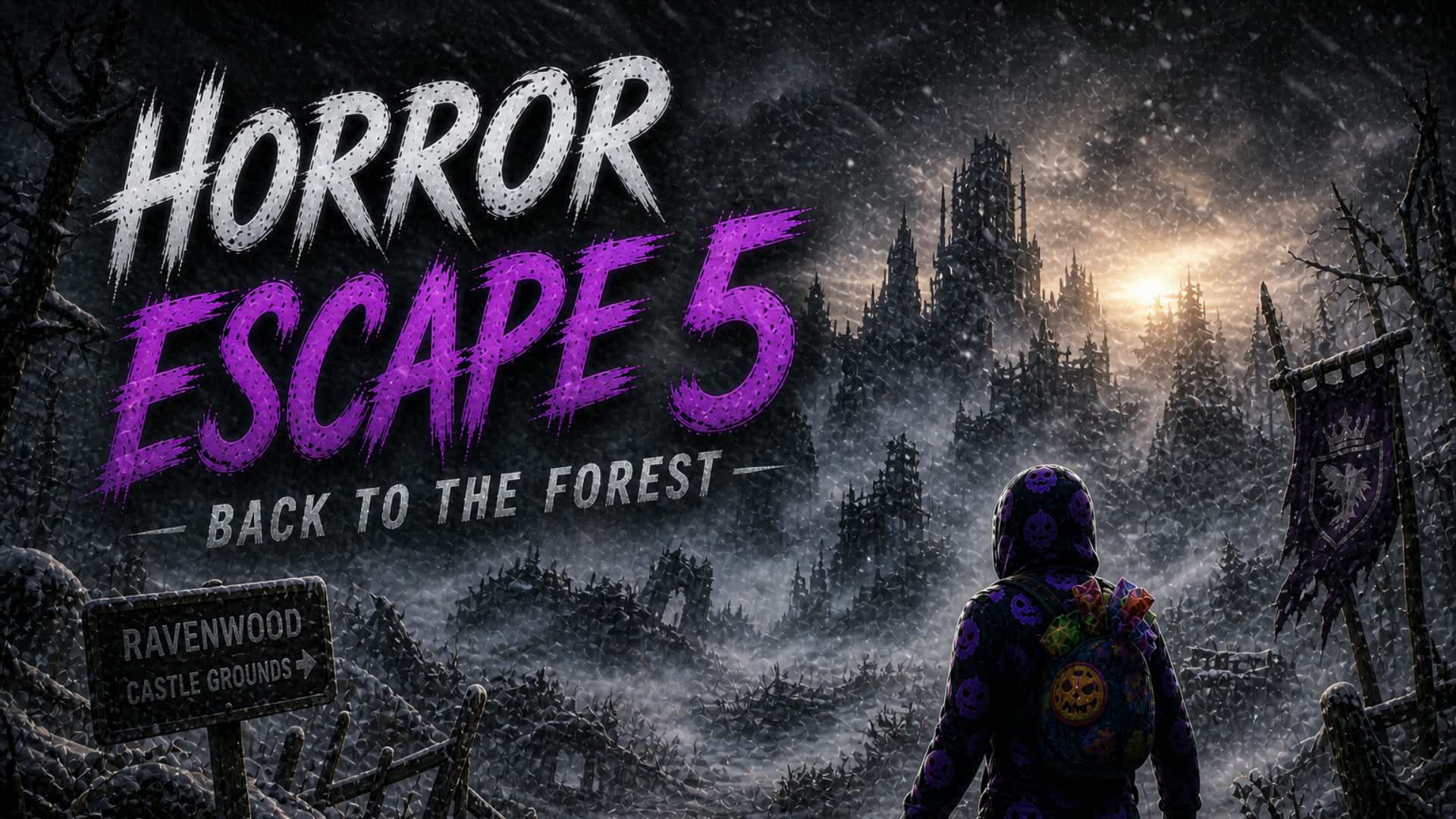 👻Horror Escape Room5-Back to the Forest