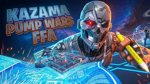 Kazama Pump Wars FFA📦🎯