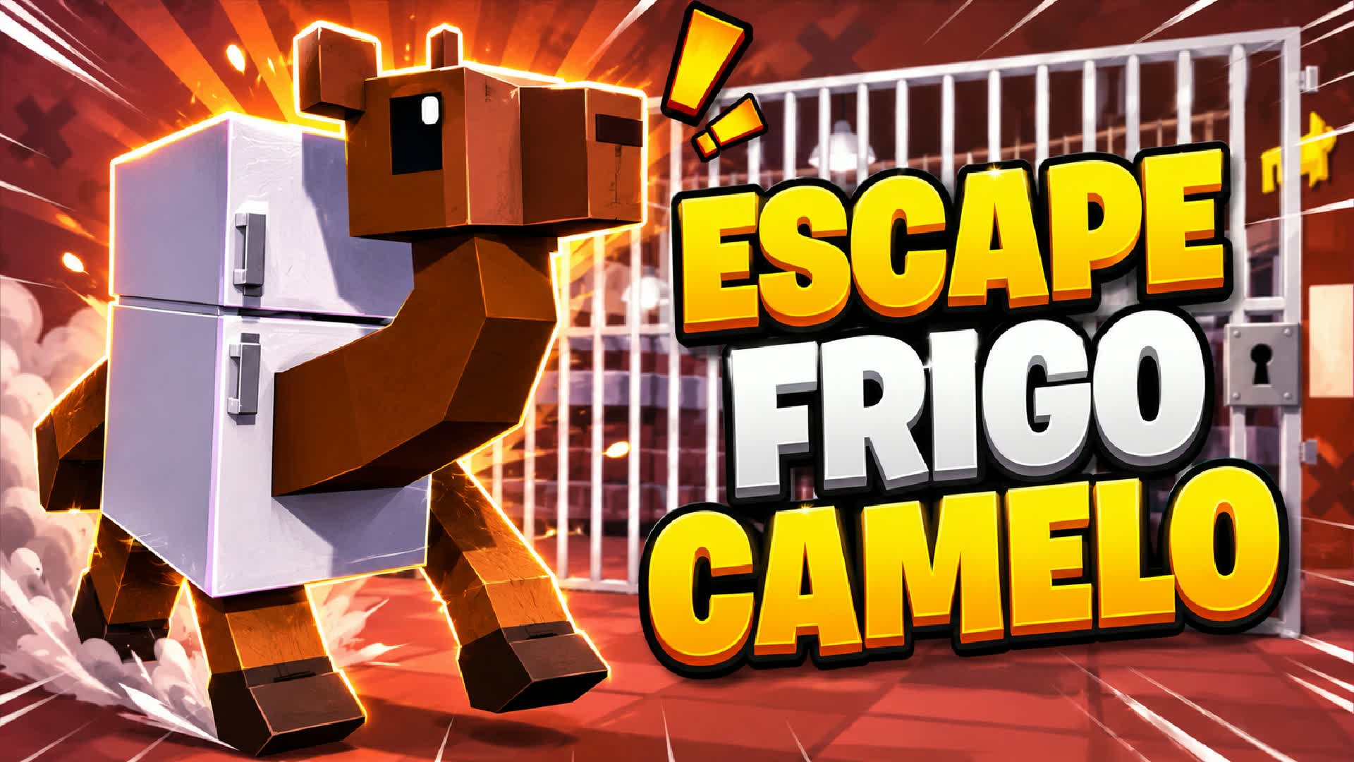 FRIGO PRISON RUN! (OBBY PARKOUR)