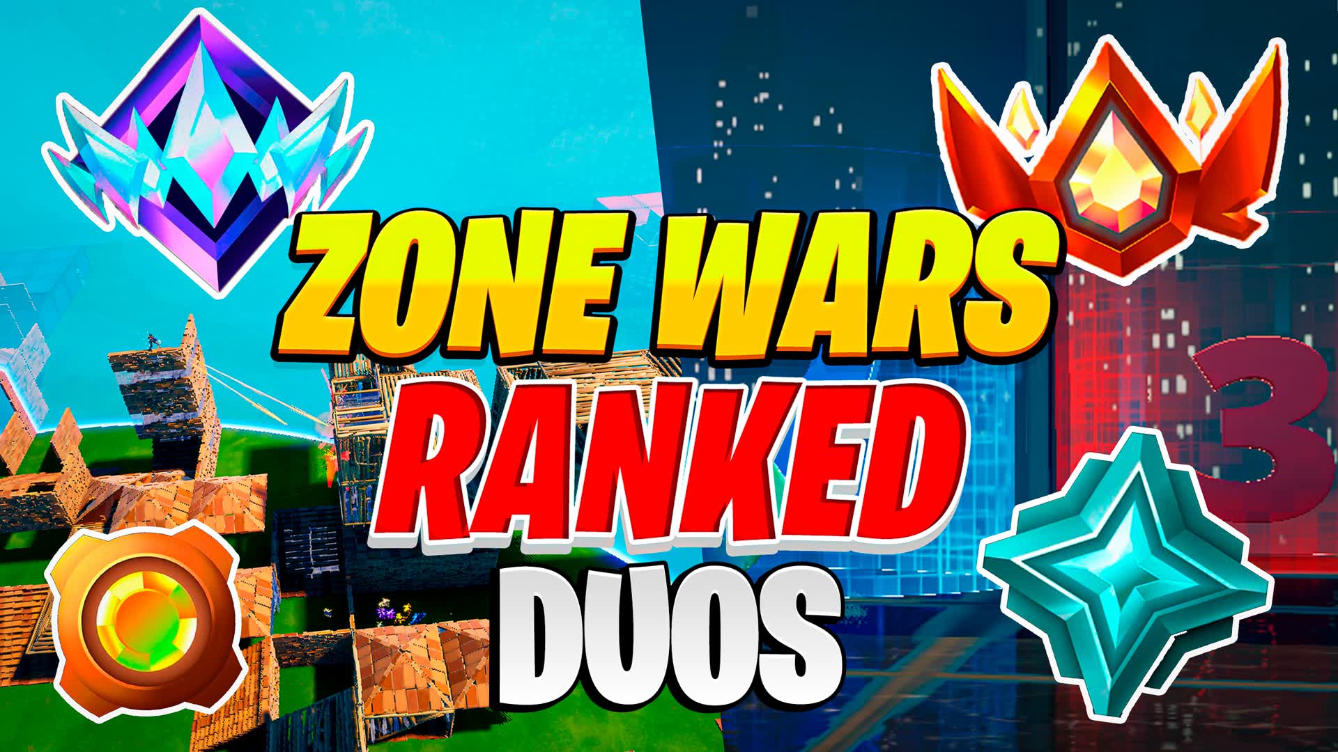 🌀 DUOS ZONE WARS [RANKED] 👑 049926779303 by coowty Fortnite