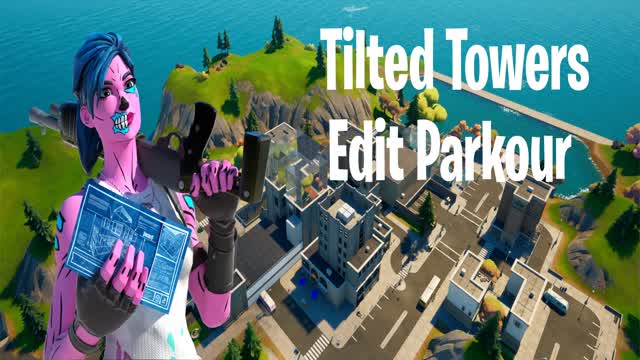 Tilted Towers Edit Parkour | Super Hard!