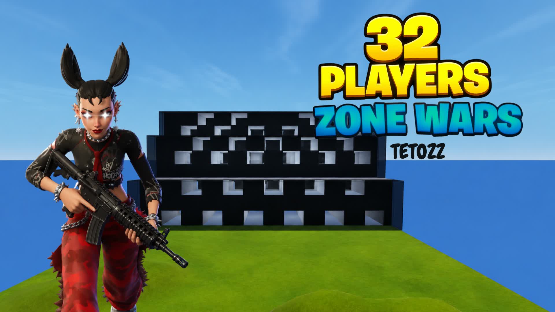 TETOZZ ZONE WARS 32 PLAYERS