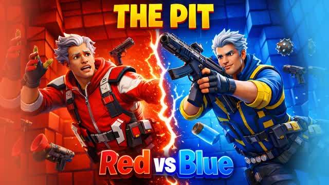 THE PIT: GIANT RED 🔴 vs BLUE 🔵⚔️