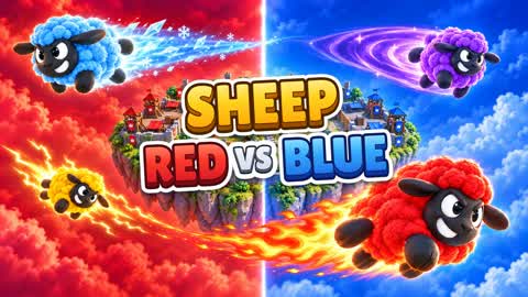 SHEEP RED VS BLUE