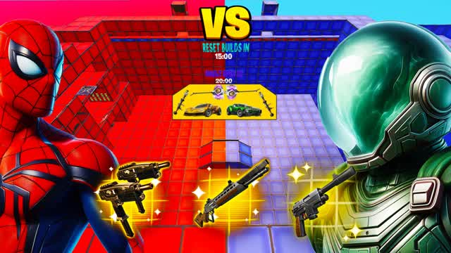 đŹMARVEL RED VS BLUE đŽđ”
