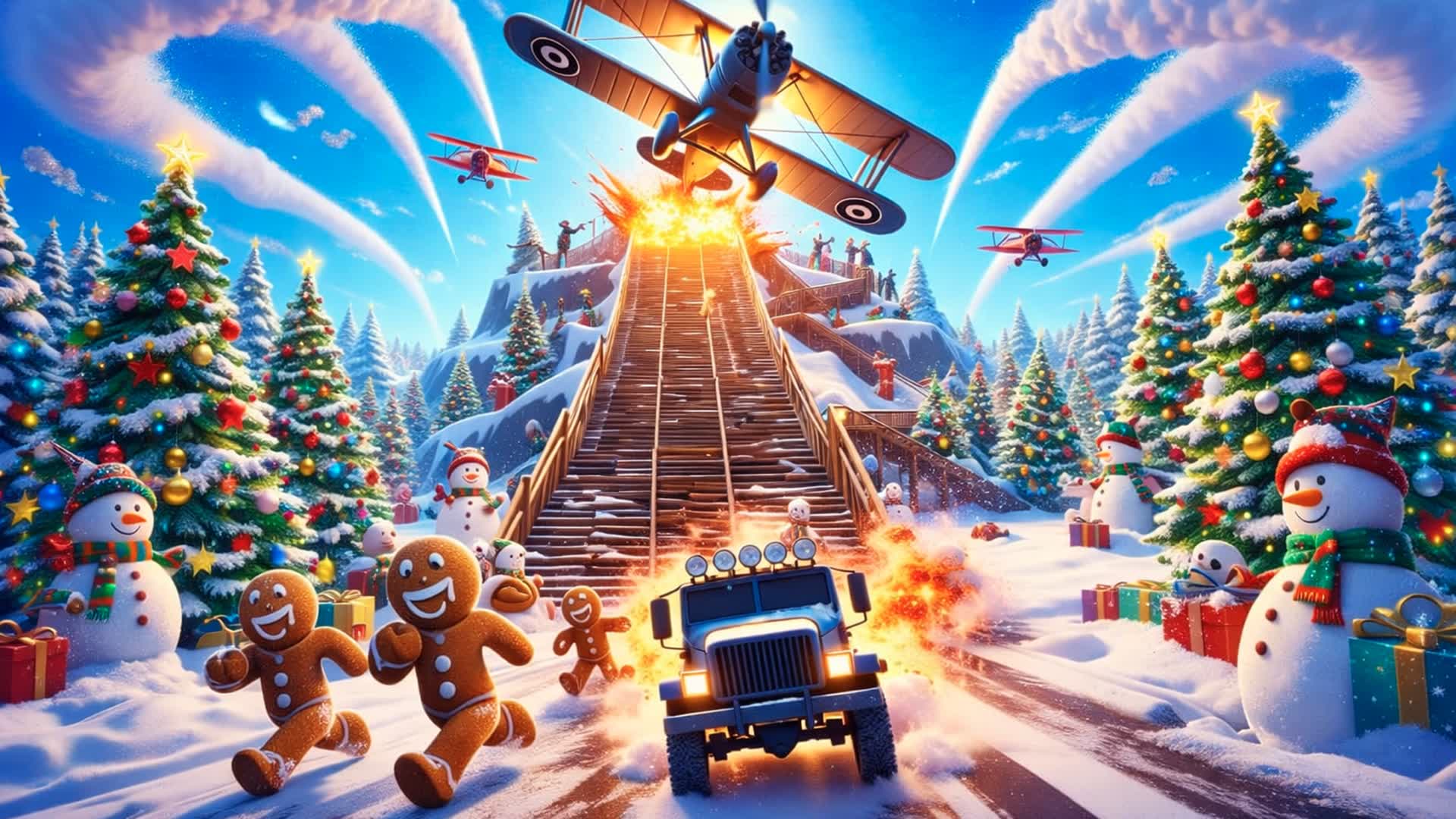 🎄CRAZY HOLIDAYS MEGA RACE❄️
