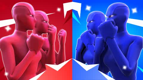 🔴 TRYHARD RED VS BLUE 🔵