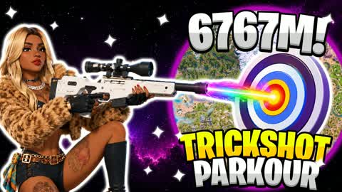 SUPER CRAZY TRICKSHOT PARKOUR🎯(70+ LVL)