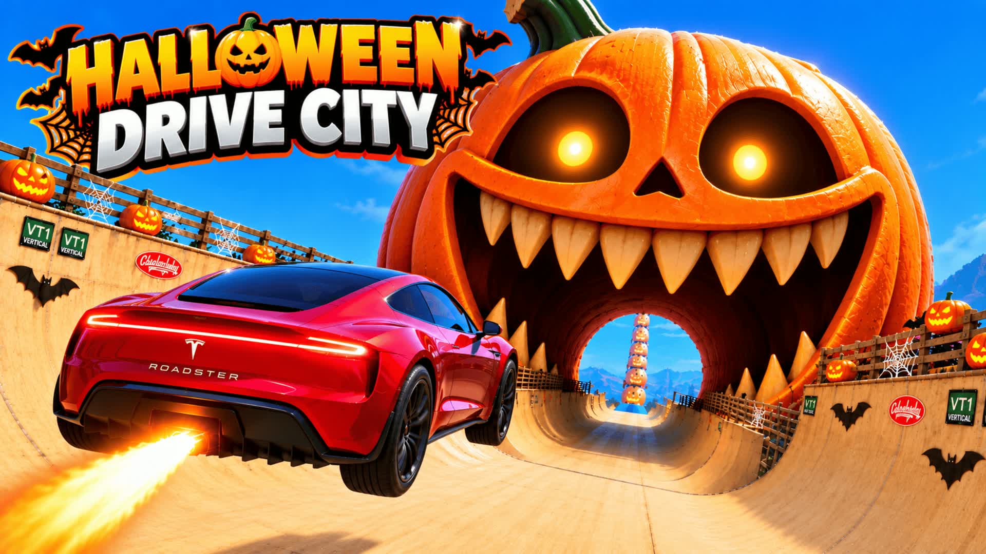 🎃HALLOWEEN RAMP CITY DRIVE🚗