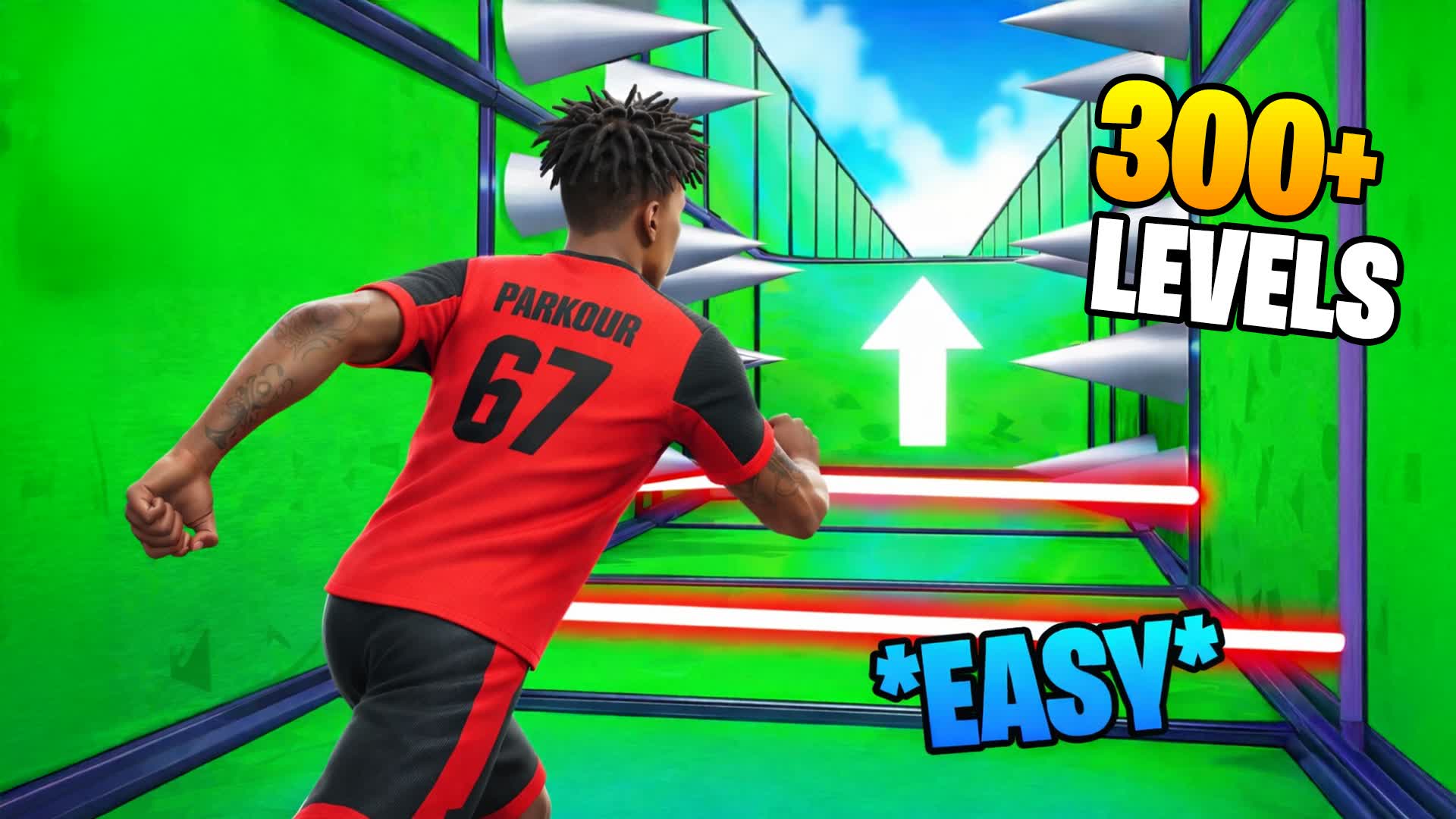 DEFAULT PARKOUR 300+ 🎵FASHION SHOW🎭