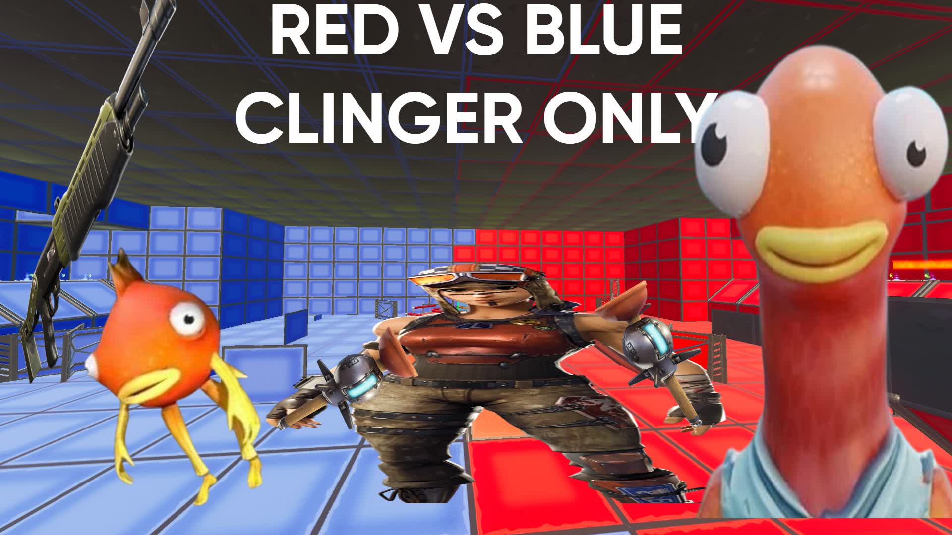 Red vs blue pro 100 clinger only 5739 7246 9073 by techfnc