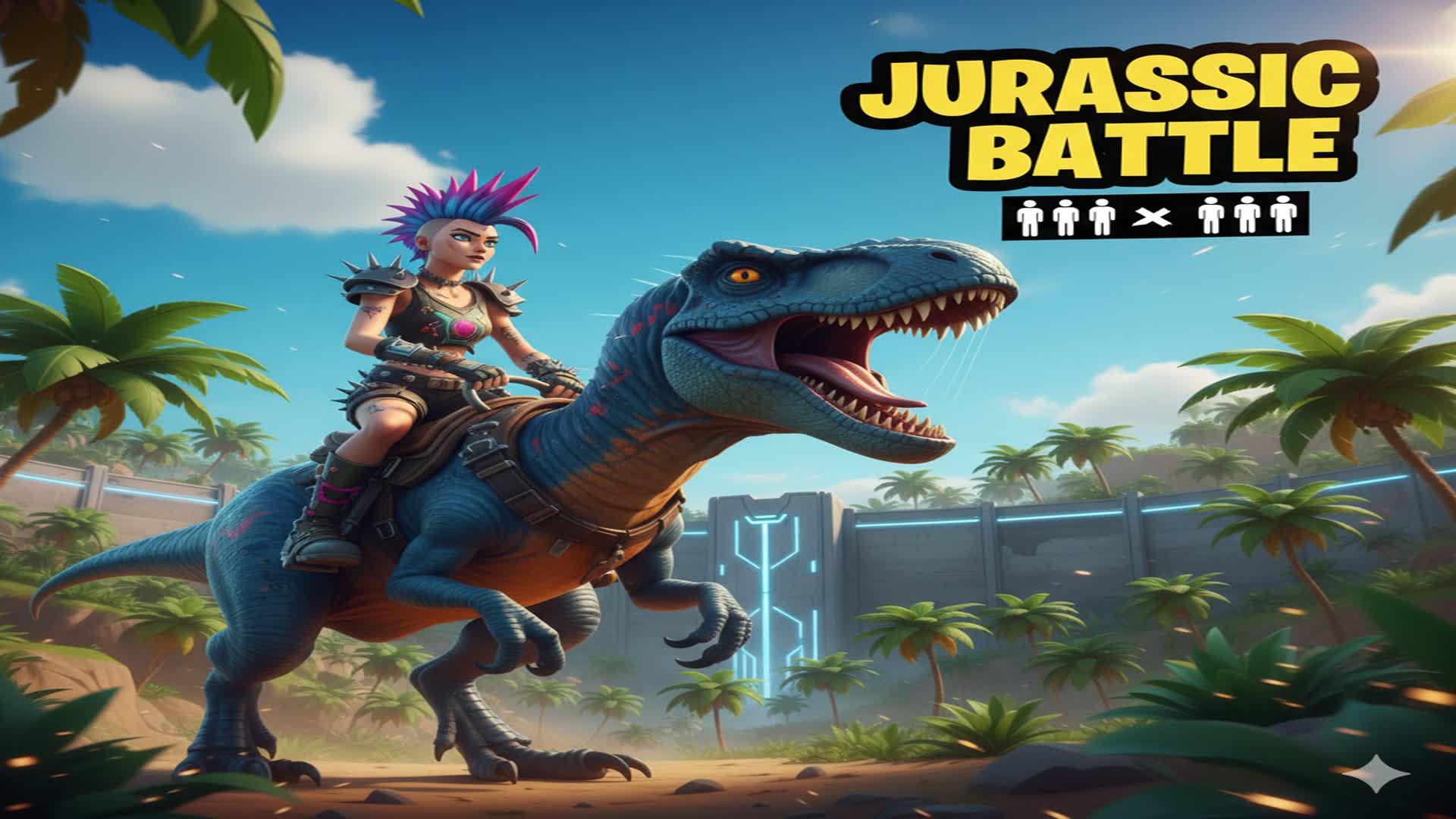 JURASSIC ISLAND TEAM VS TEAM