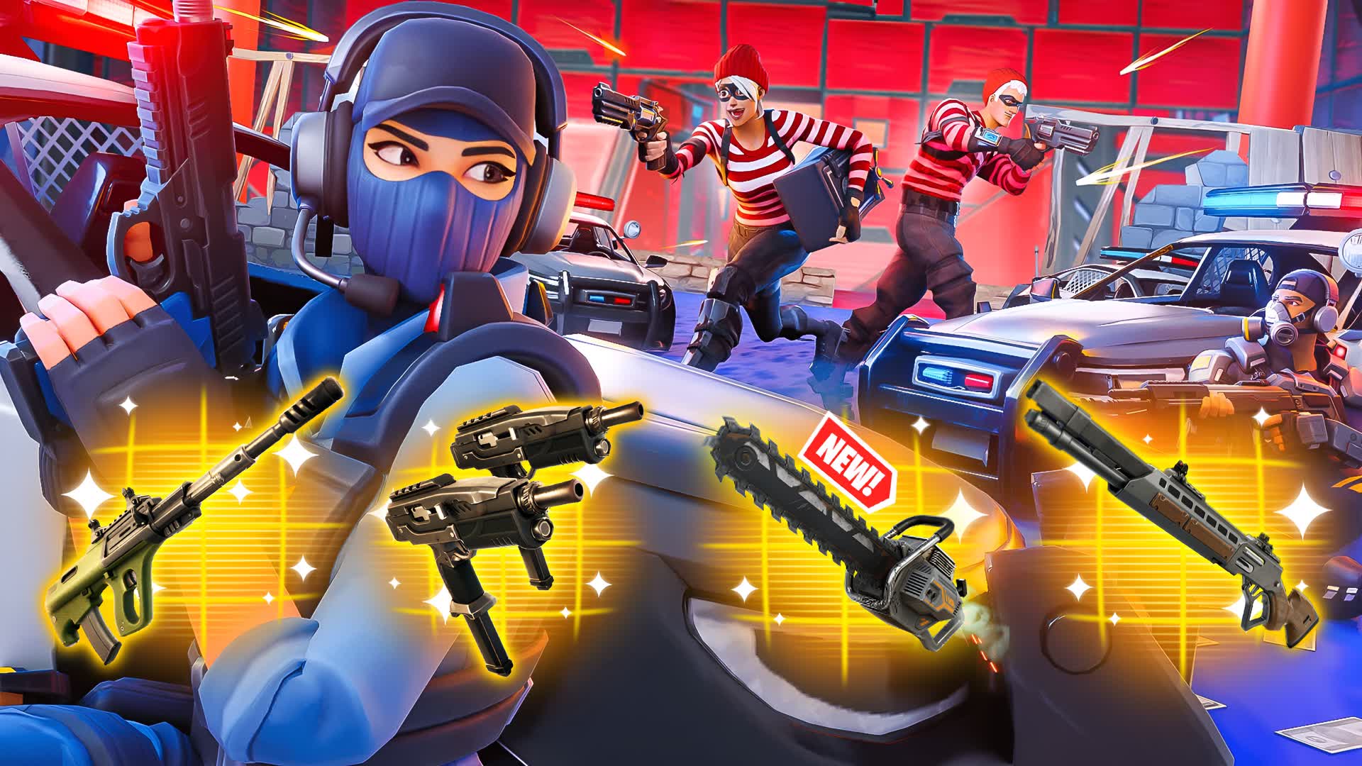 MAFIA VS POLICE 🔴🔵