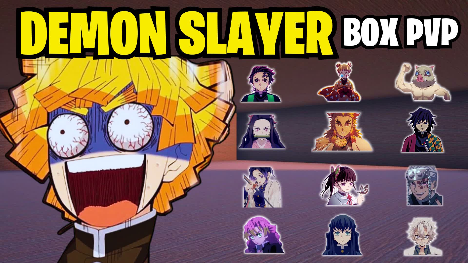 😈DEMON SLAYER BOX PVP📦 624162206885 by kcyon Fortnite Creative Map