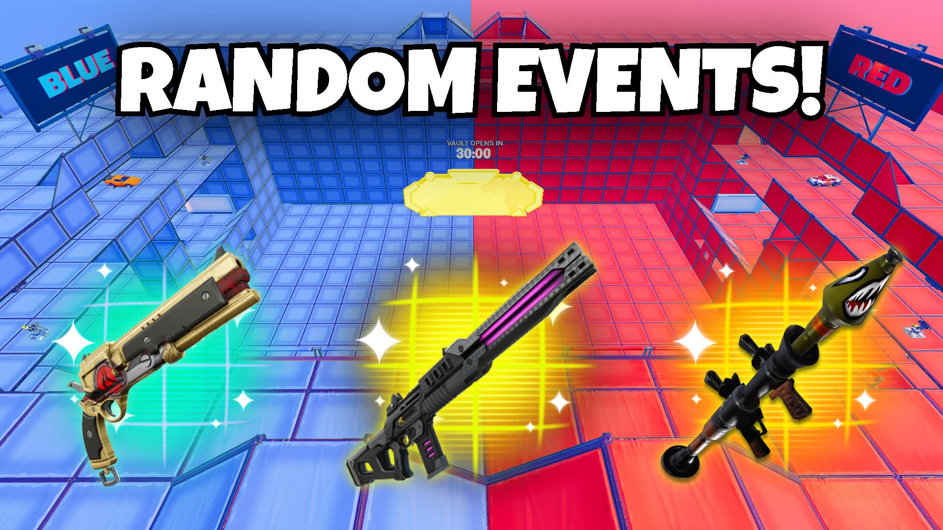 RANDOM EVENTS RED VS BLUE