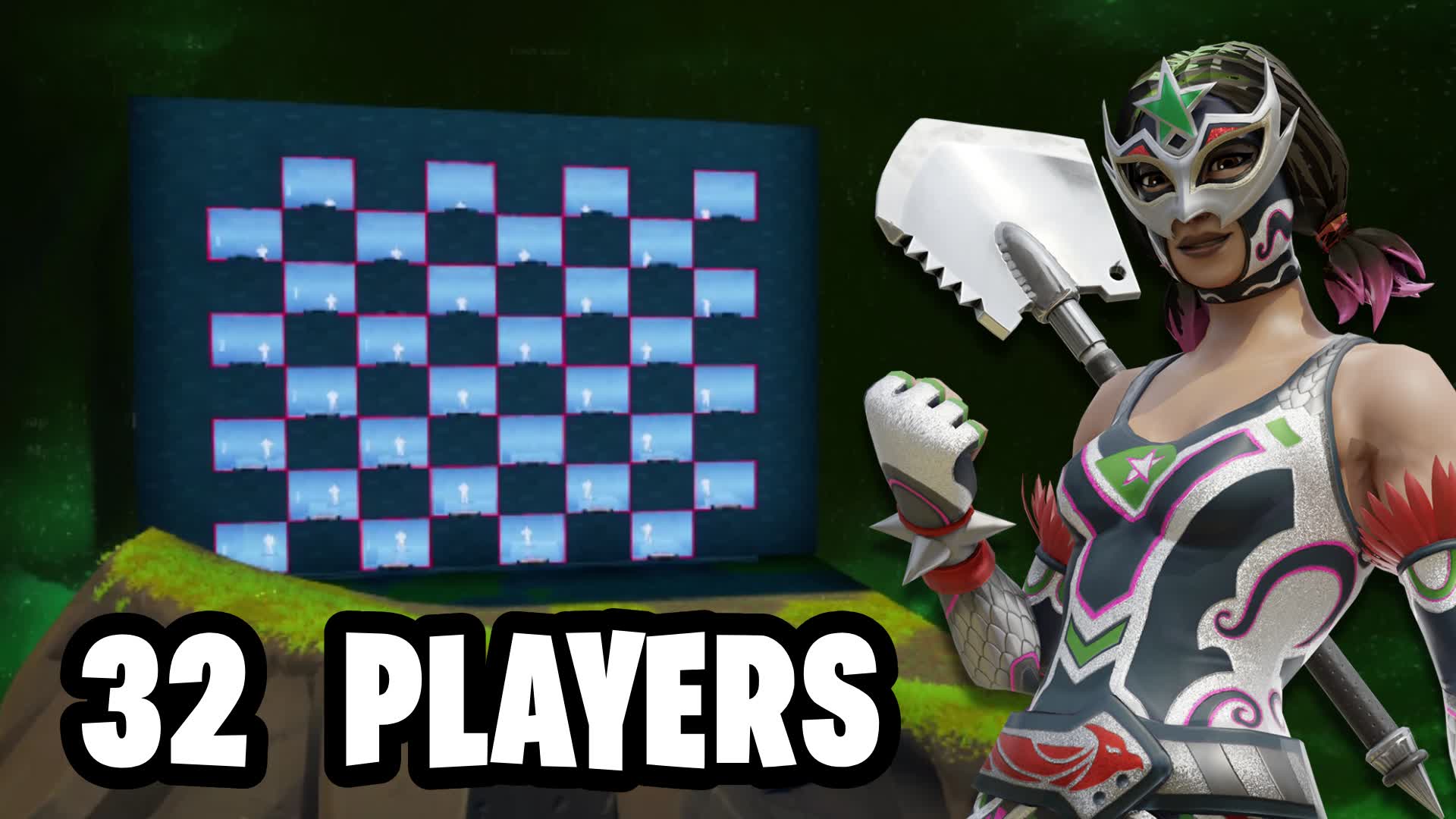 32 PLAYER ZONE WARS 🔫🌩️