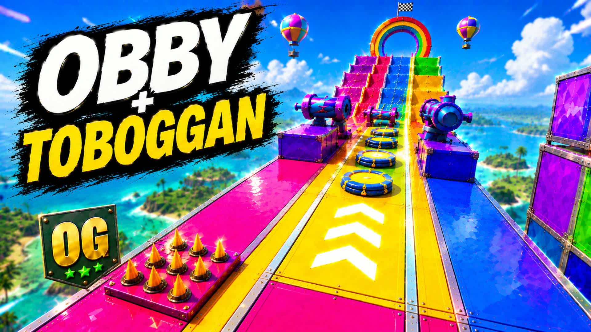 SUPER OG OBBY + TOBOGGAN 2