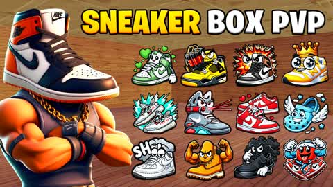 フォートナイト まとめ売り！！ 👟SNEAKER BOX PVP 📦 8223-0632-2626 by bstudios - フォートナイト
