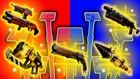CRAZY RED VS BLUE PILLARS 🔴🔵