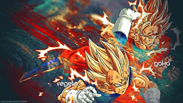 DRAGON BALL RED VS BLUE