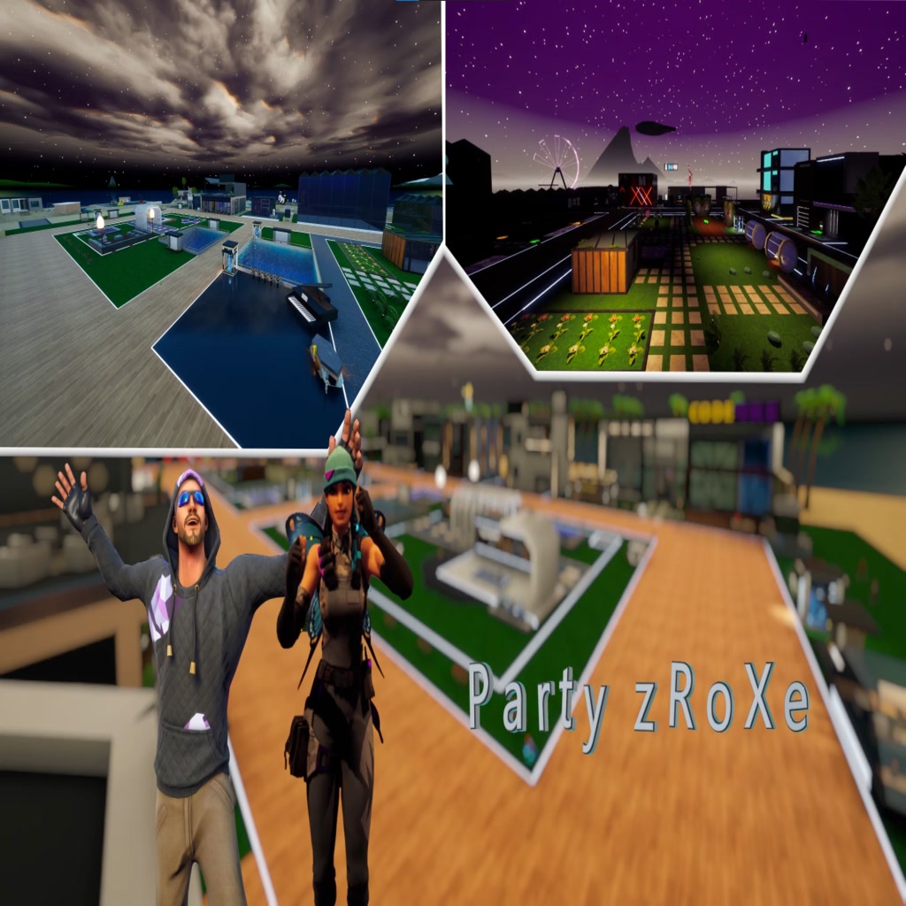 フォートナイト FORTNITE 💖Bio's Zone Wars - Custom TRIO💖 MAP CODE: 4059