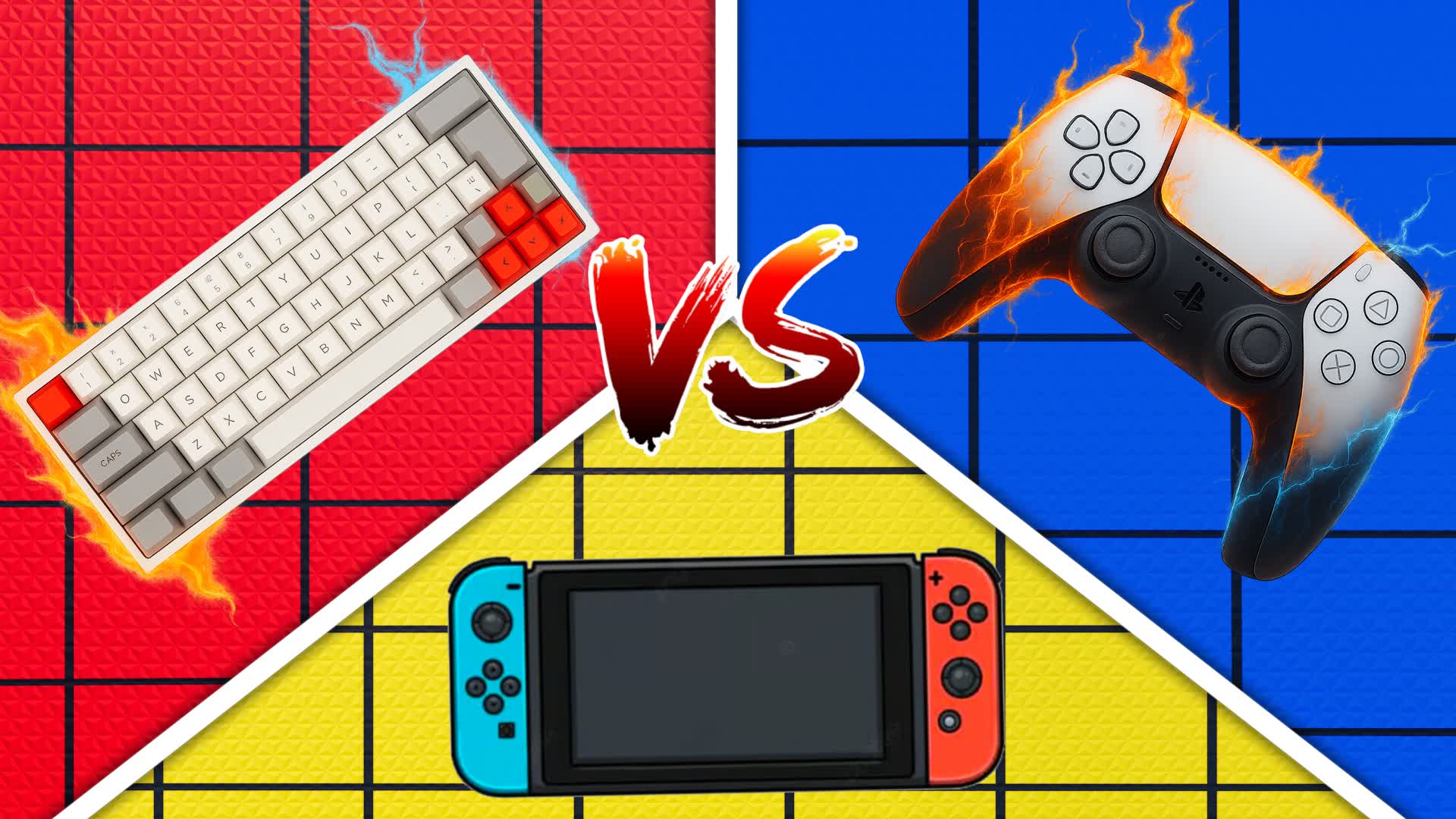 RED VS BLUE VS YELLOW