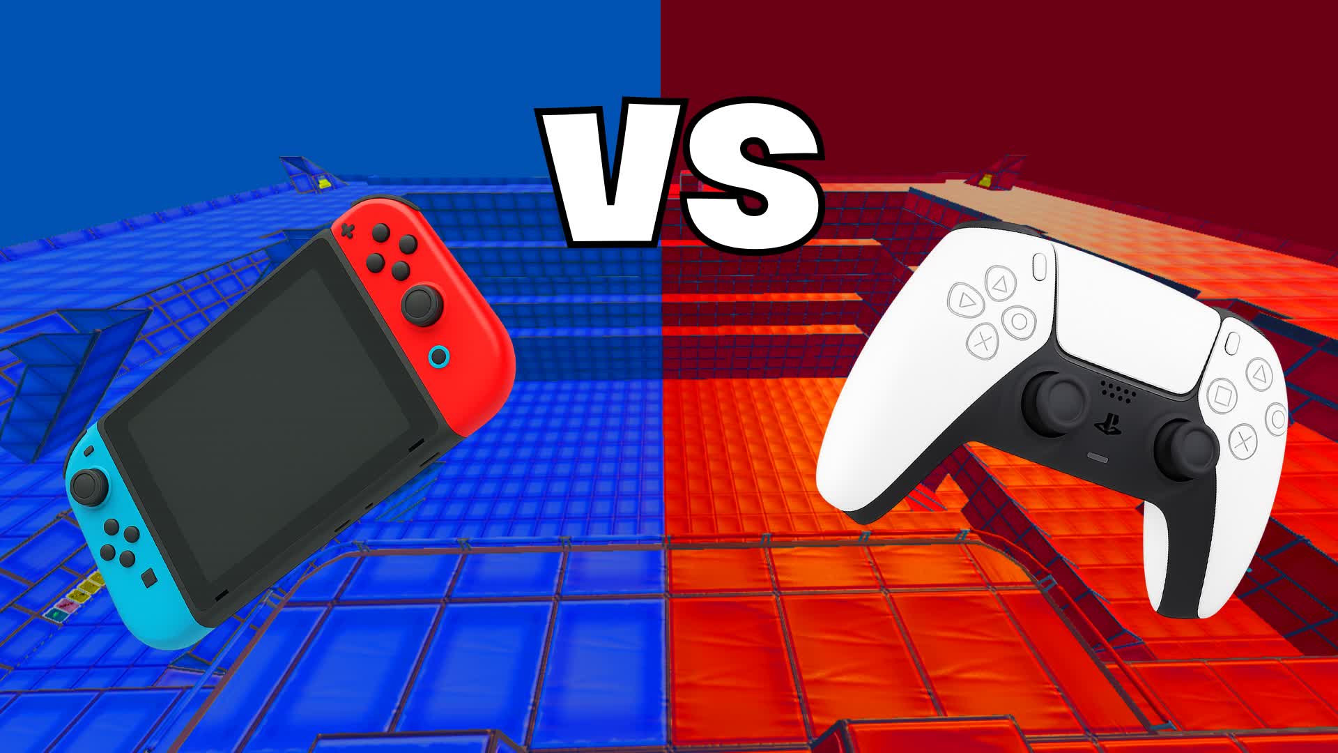 CONSOLE VS MOBILE RED VS BLUE