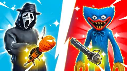 CRAZY RED VS BLUE 🔴🔵HUNT3RS