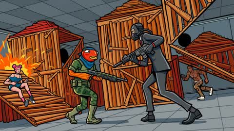CARTOON BOXFIGHT