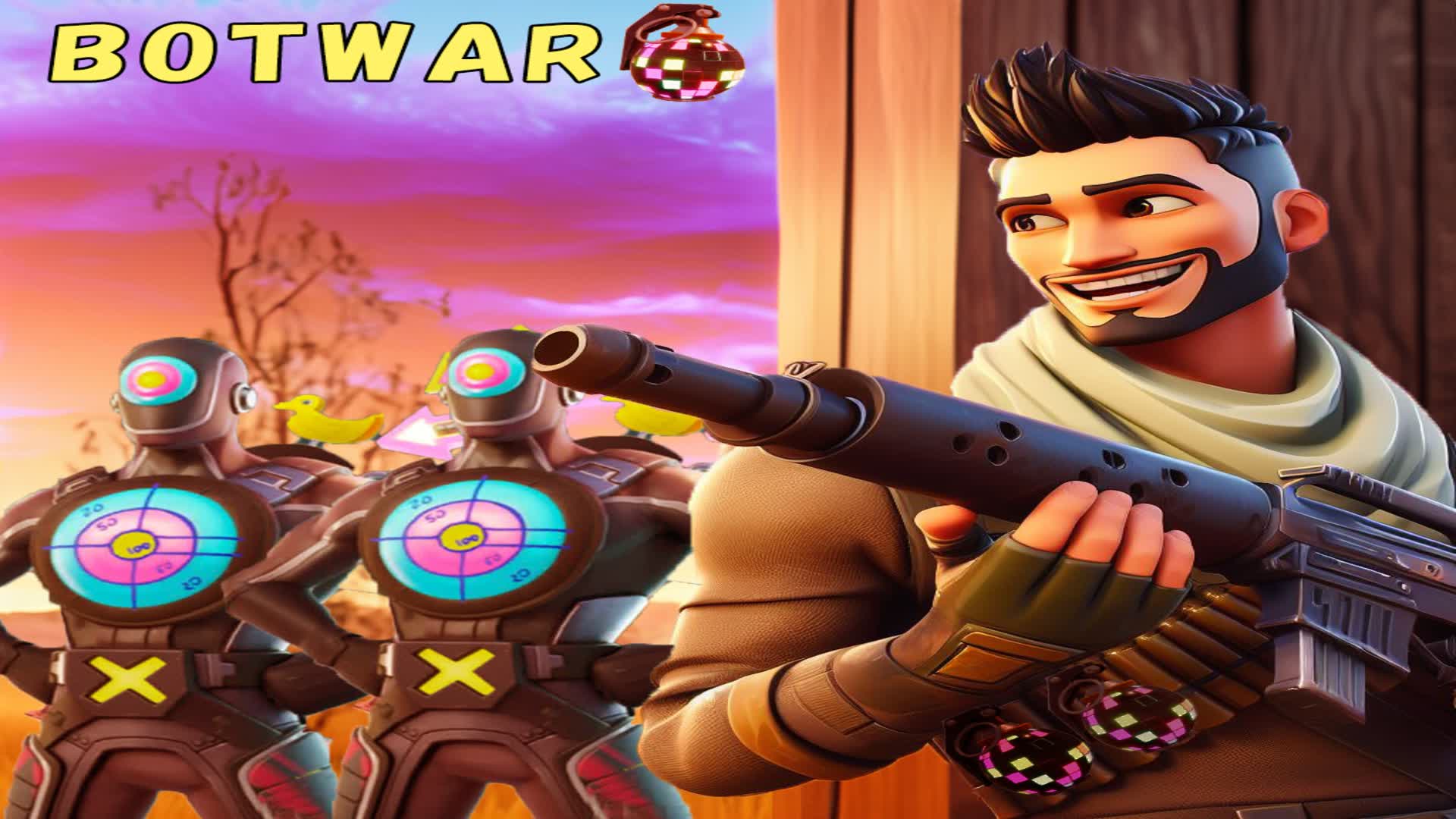 BOT WAR 2566-7776-5226 by minpe - Fortnite Creative Map Code - Fortnite.GG