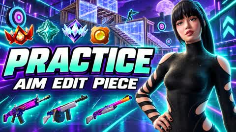 Practice Arena 1v1 Aim, Edit & Piece 🎯