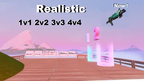 Realistic 1V1 2V2 3V3 4V4